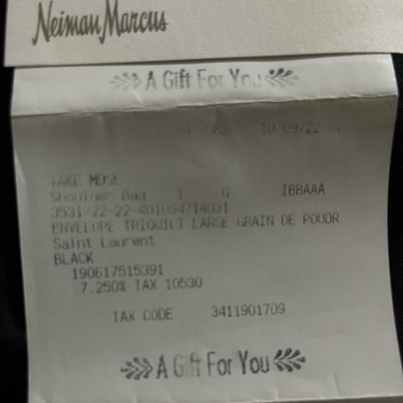 Authentic Saint Laurent Large Shoulder Bag - Picture 4 of 16